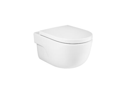 Roca Rimless® Wall-Hung WC – Hygienic, Easy-Clean