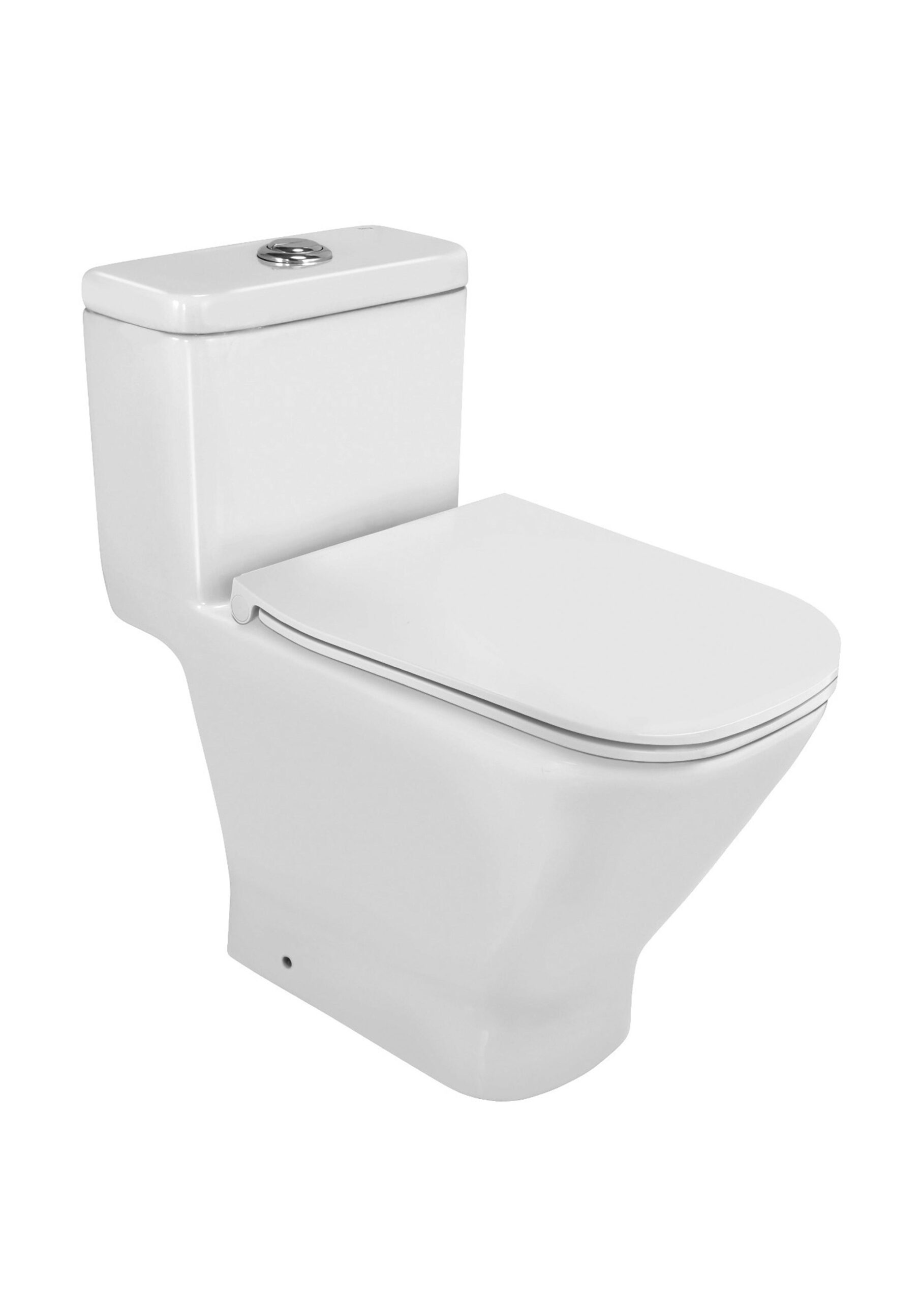 Rimless One-Piece WC with UF Soft-Close Seat | Dual-Flush 3/4.5 L